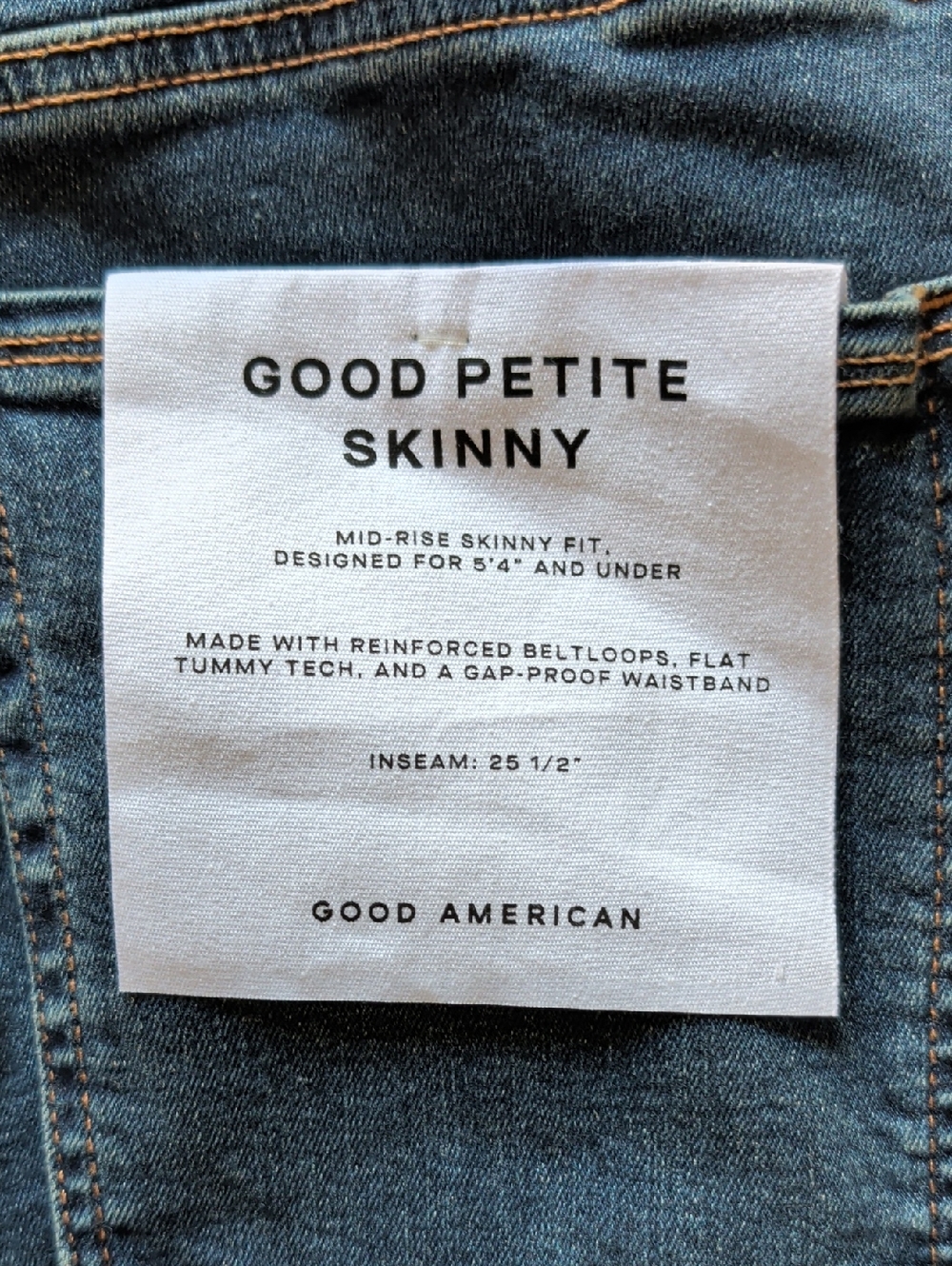 Good American Good Petite Skinny NWT - Picture 5 of 8